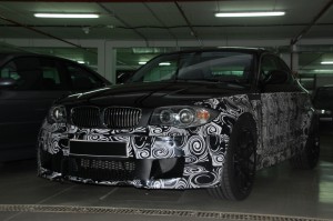 Шпионим: Первые фото салона BMW 1er серии M Coupe