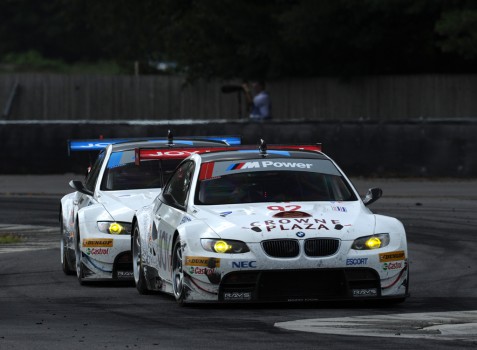 С последней стартовой линии команда BMW-RLR добралась до подиума в гонке на Lime Rock Park