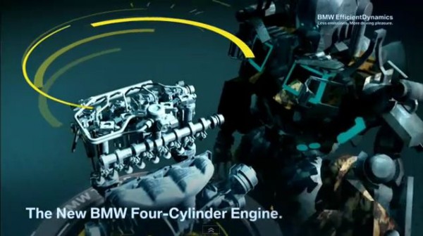 Видео-презентация: робот собирает двигатели семейки BMW TwinPower Turbo